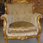 Golden Chair Reupholstered