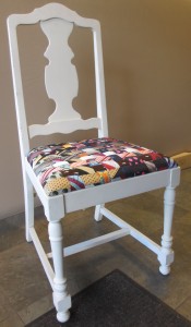 full tie weave side chair