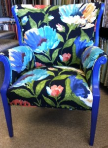 floral signature arm chair